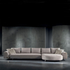 Premium Sofa Collections Middle East Furniture Boucle Suede Fabric Corner Sectional Sofa