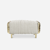 Luxury Tailormade Furniture Footrest Fabric Stool Imperfectio Ottoman
