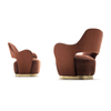 Modern Living Room Bedroom Villa Leisure Armchair Valerie Swivel Accent Chairs