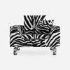 Foshan Luxury Sofa Factory Zebra Fabric Leisure Sofa DG Bucaneve Armchair