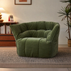 Modern Accent Chairs Living Room Bedroom Fabric Leisure Armchairs