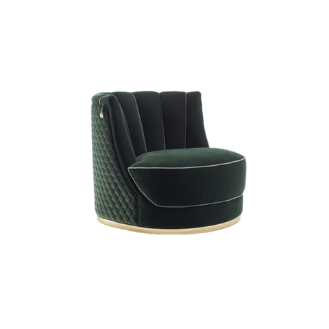 Luxury Living Room Bedroom Velvet Accent Chair Leisure Chair for Home Office And Hotel