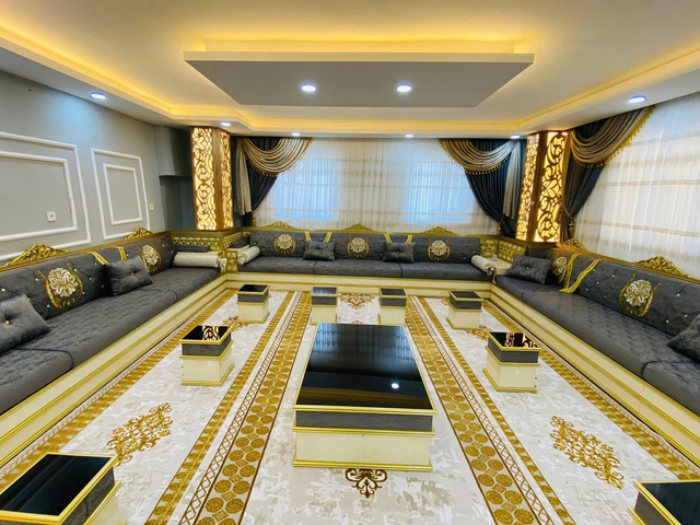 Arabic Floor Seating Morrocan Bench Cushion Majlis Sofa Jalsa Set