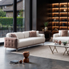 Home Furniture Europe Modern Sofa Supplier Boucle Fabric Chloe Sofa Set