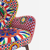 Foshan Italian Luxury Sofa Supplier Dolce Unique Fabric Giacinto Armchair