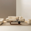 Foshan Bulk Sofa Suppliers Turkish Fabric Couch Arrura Sofa Set with LED Lights