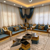 Arabic Majlis Sofa Seating Arabic Jalsa Ottoman Sofa Wooden Bench Furniture