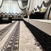 Arabic Furniture for Cafes Jalsa Set Morrocan Wooden Bench Sofa Majlis Sofa