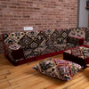 Premium Velvet Arabic Sofa Set Floor Cushions Oriental Arabic Sofa