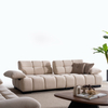 Foshan Sofa Factory Checked Design Fabric Couch Liberta Sofa Set