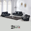 Modern Italian Leather Sofa White Leather Couch