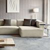 Modern Italian Furniture Canapele Meuble L-shape Sectional Sofa Set