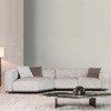 Italian Modern Fabric Corner Sectional Lounge Living Room Sofa