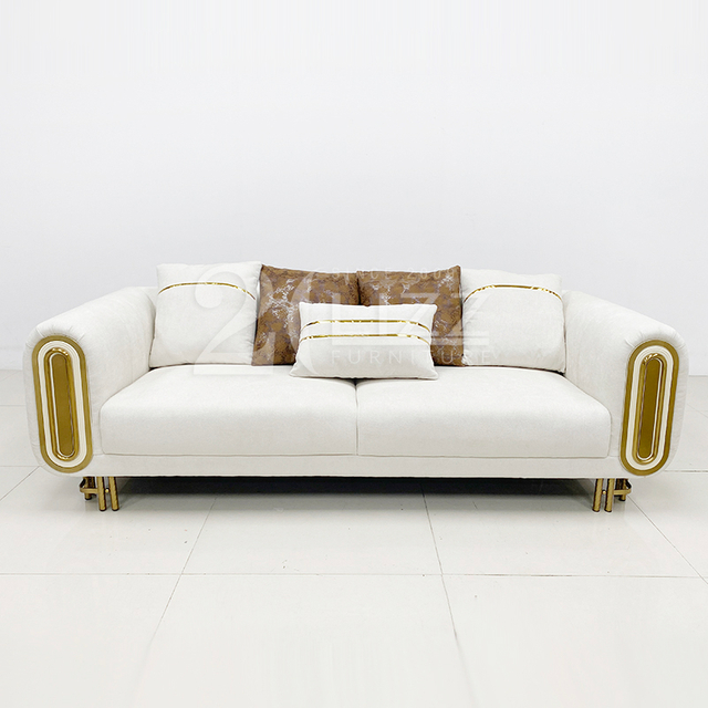 China Turkish Sofa Factory Luxury Fabric Couch Set Living Room Sofas