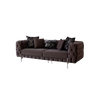 Foshan Bulk Order Sofa Manufacturers Fabric Chesterfield Moss Sofa Set