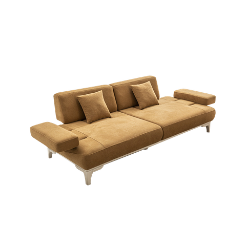 Brown Wooden Fabric Couches From China Nova Sleeper Sofa Set 