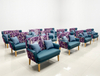 China Healthcare Sofa Furniture for Nursing Homes High-back Armchair Wing Chairs