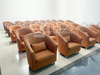 Foshan Healthcare Furniture Nursing Home Sofas Multicolor Elderly-friendly Leather Armchairs
