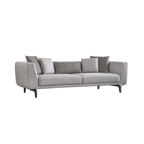 Meubles D'appoint Canapé Grey Fabric Couch Padova Sofa Set