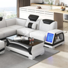 Customized Futuristic Furniture Vincenzo Modern Sectional Sofa With Illuminating LED