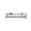 Modern Modular Lounge Furniture Cream Fabric Bonito Sofa Set