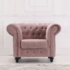 UK Living Room Set Chesterfield Sofa Fabric Couch