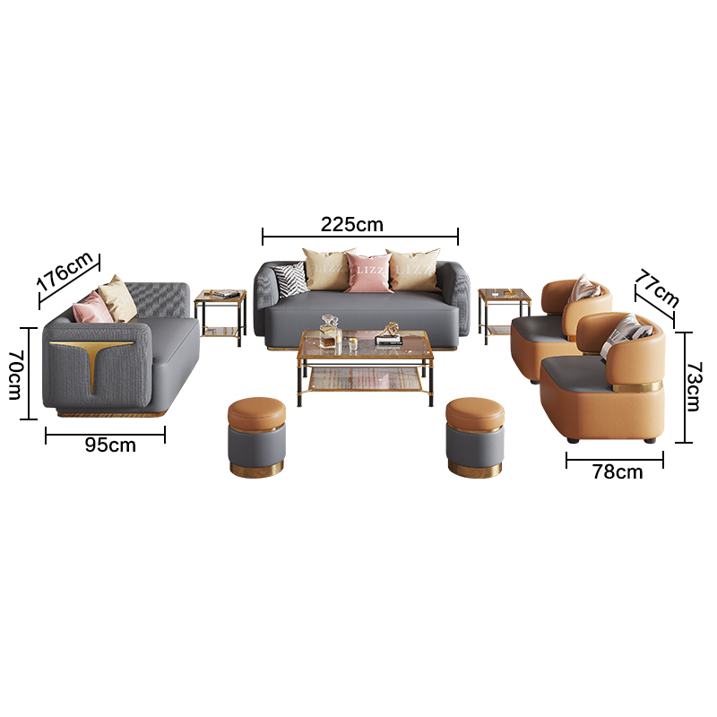 leather sofa