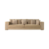 Bulk Orders Sofa Manufacturers Italian Divani Nubuck Fabric Vert Sofa