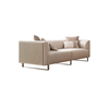 China Turkish Sofa Manufacturer Modern Brown Fabric Massimo Sofa Set