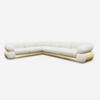 High-end Customization Italian Luxury Fitzgerald Sectional Corner Sofa Set