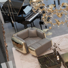 Luxury Tailormade Furniture Footrest Fabric Stool Imperfectio Ottoman