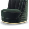 Luxury Living Room Bedroom Velvet Accent Chair Leisure Chair for Home Office And Hotel