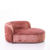 Fabric Majlis Leisure Chaise Pierre Chair for Living Room And Bedroom
