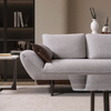 Middle East Furniture Turkish Wooden Base Fabric Couch Bade Sofa Set