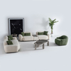 Direct Sofa Suppliers Middle East Majlis Nordic Lambwool Fabric Badle Sofa Set