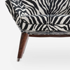 Italian Luxury Furniture Leisure Chair And Ottoman Set Genziana Armchair