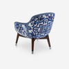 Levanda Armchair Luxury Blue Mediterranean Fabric DG Leisure Chair