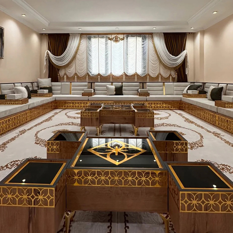Yemeni Majlis Arabic Floor Sofa Furniture Middle East Living Room Sofa