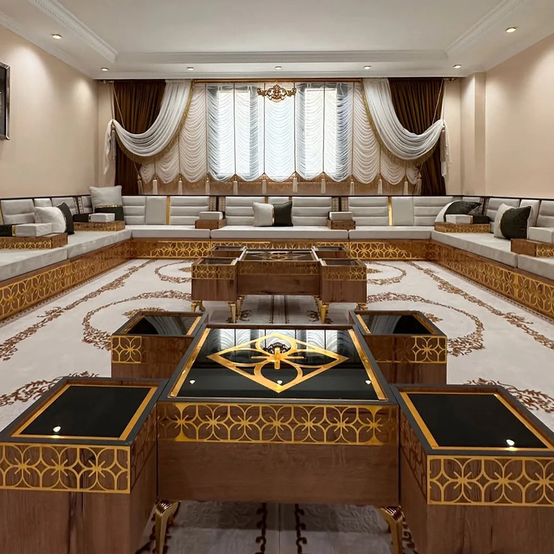 Yemeni Majlis Arabic Floor Sofa Furniture Middle East Living Room Sofa