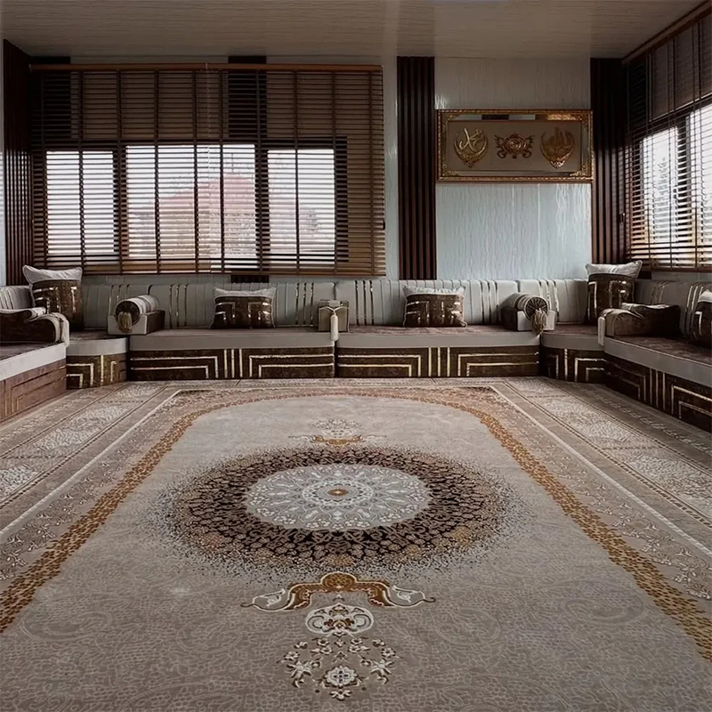 Arabic Jalsa Furniture for Restaurants Moroccan Ottoman Sofa