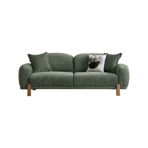 Scandinavian Furniture Fabric Couch Solid Wood Kilimons Sofa Set