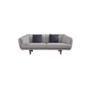Modern Lounge Furniture Elegant Grey Fabric Matera Sofa Set