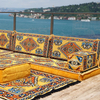 Foshan Majlis Factory Wholesale Arabic Floor Couch Yellow Pallet Cushions