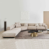 Italian Modern Fabric Corner Sectional Lounge Living Room Sofa