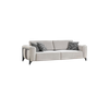 Modular Premium Fabric Sofa with Wood Frame Light Grey Neva Sofa Set