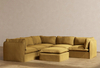 Anabei Couches Modern Living Room Furniture Anabei Fabric Corner Sofa