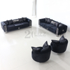 Luxury Stainless Steel Leg Velvet Sofa Set Price 5000 to 10000 Lounge Suite