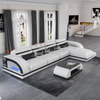 Home Canvas Led Sectional Sofa for Tight Space