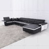 Modern Motion Sofa Set Italian Leather Power Recliner Sectional Sofa