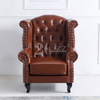 Wholesale Brown Leather Chesterfield Sofa for Home, Office and Hotel